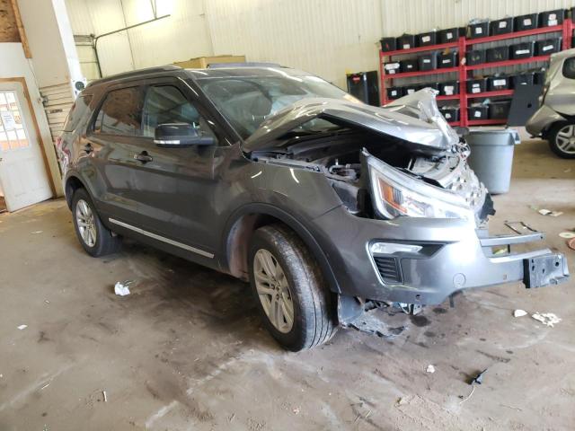 1FM5K8D85JGA00367 - 2018 FORD EXPLORER XLT GRAY photo 4