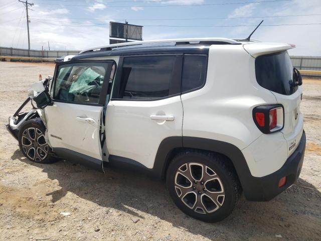 ZACCJBDB3HPF42829 - 2017 JEEP RENEGADE LIMITED WHITE photo 2