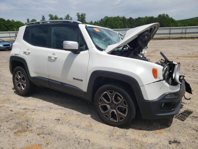 ZACCJBDB3HPF42829 - 2017 JEEP RENEGADE LIMITED WHITE photo 4