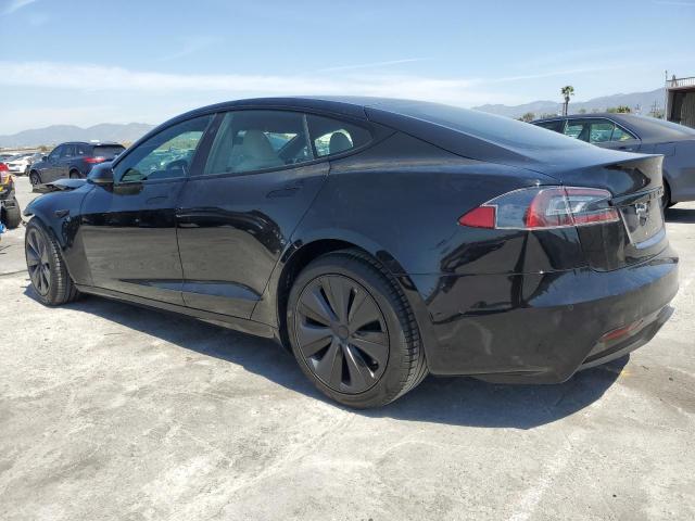 5YJSA1E58NF463934 - 2022 TESLA MODEL S BLACK photo 2
