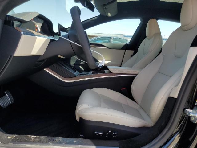 5YJSA1E58NF463934 - 2022 TESLA MODEL S BLACK photo 7