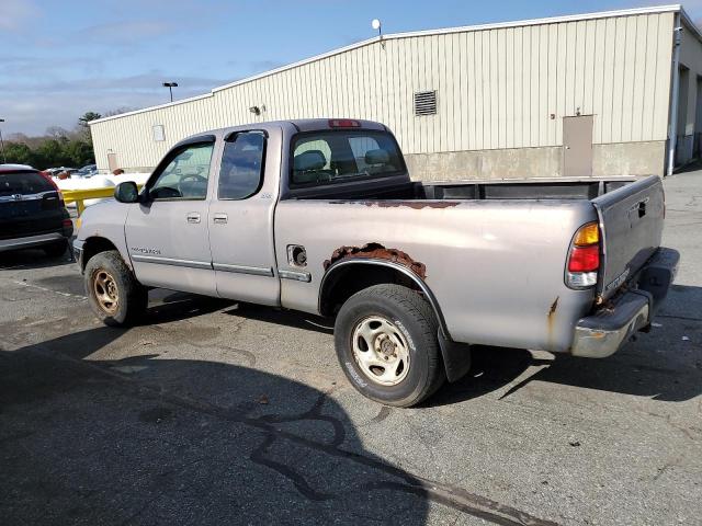 5TBRN3419YS118630 - 2000 TOYOTA TUNDRA ACCESS CAB SR5 GRAY photo 2