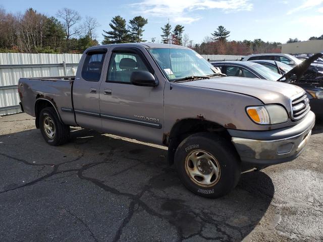 5TBRN3419YS118630 - 2000 TOYOTA TUNDRA ACCESS CAB SR5 GRAY photo 4