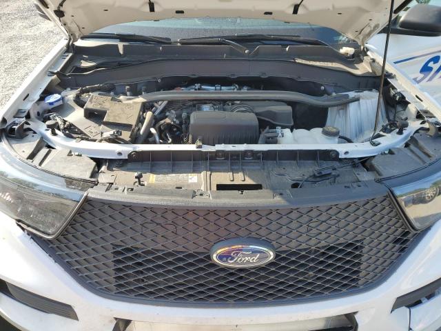 1FM5K8AB7NGA02952 - 2022 FORD EXPLORER POLICE INTERCEPTOR WHITE photo 12