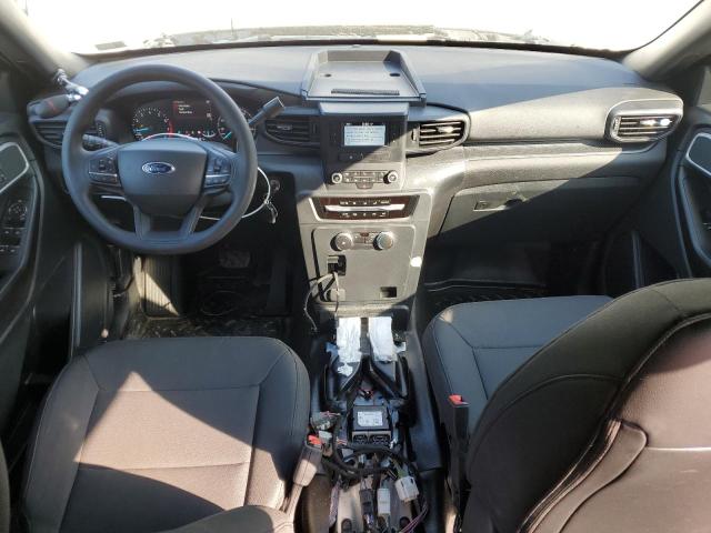 1FM5K8AB7NGA02952 - 2022 FORD EXPLORER POLICE INTERCEPTOR Weiß Foto 8