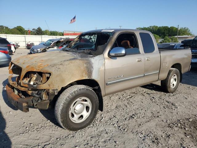5TBRN34124S448474 - 2004 TOYOTA TUNDRA ACCESS CAB SR5 BEIGE photo 1