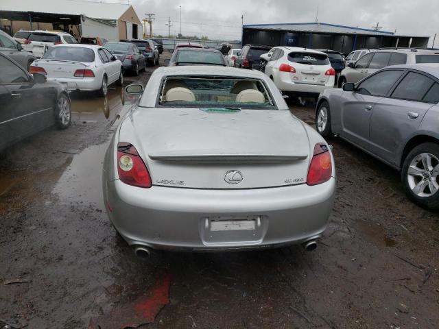 JTHFN48YX30040702 - 2003 LEXUS SC 430 SILVER photo 6