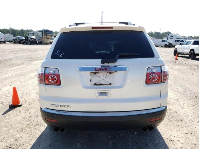 1GKKRRED5CJ289927 - 2012 GMC ACADIA SLT-1 WHITE photo 6