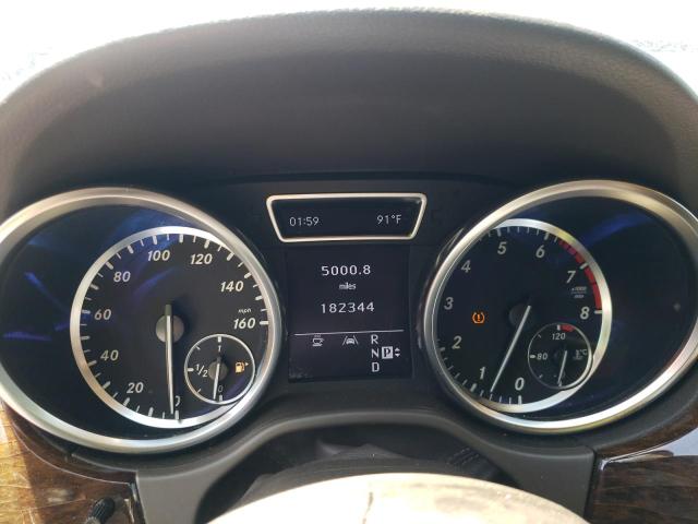 4JGDA5HB2CA034520 - 2012 MERCEDES-BENZ ML 350 4MATIC BLACK photo 9