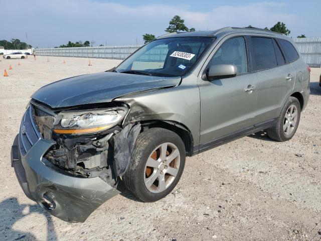 5NMSH13E59H305568 - 2009 HYUNDAI SANTA FE SE GREEN photo 1