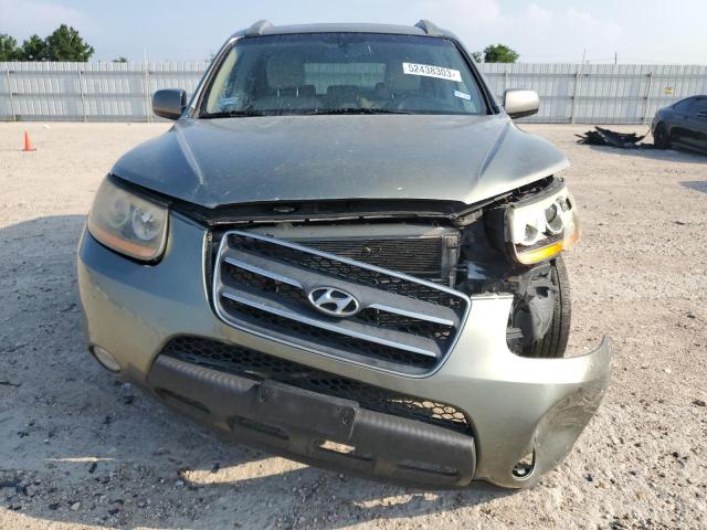 5NMSH13E59H305568 - 2009 HYUNDAI SANTA FE SE GREEN photo 5