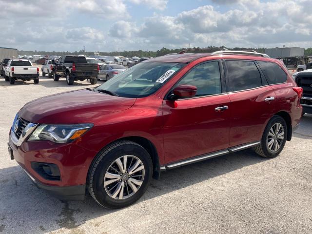 5N1DR2MN6JC658233 - 2018 NISSAN PATHFINDER S BURGUNDY photo 1