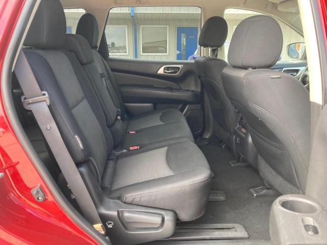 5N1DR2MN6JC658233 - 2018 NISSAN PATHFINDER S BURGUNDY photo 11