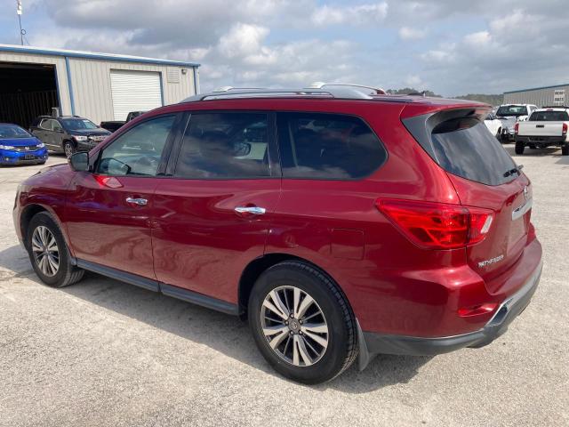 5N1DR2MN6JC658233 - 2018 NISSAN PATHFINDER S BURGUNDY photo 2
