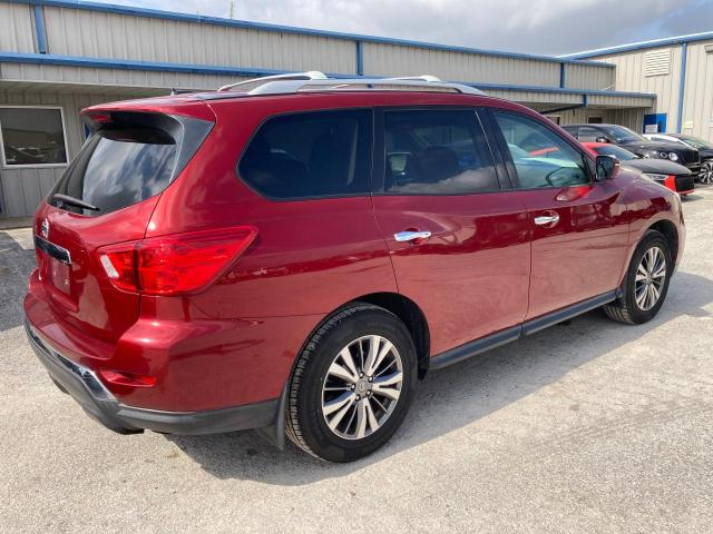 5N1DR2MN6JC658233 - 2018 NISSAN PATHFINDER S BURGUNDY photo 3