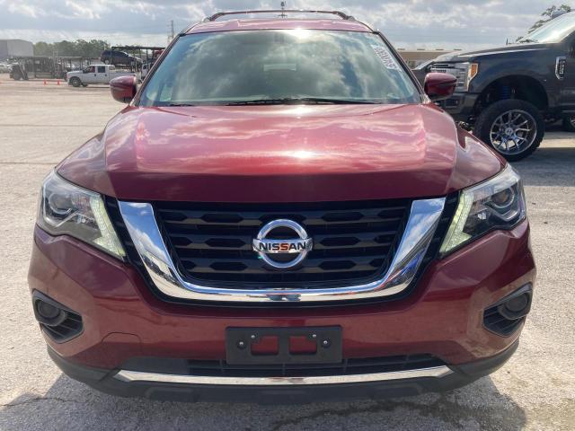 5N1DR2MN6JC658233 - 2018 NISSAN PATHFINDER S BURGUNDY photo 5