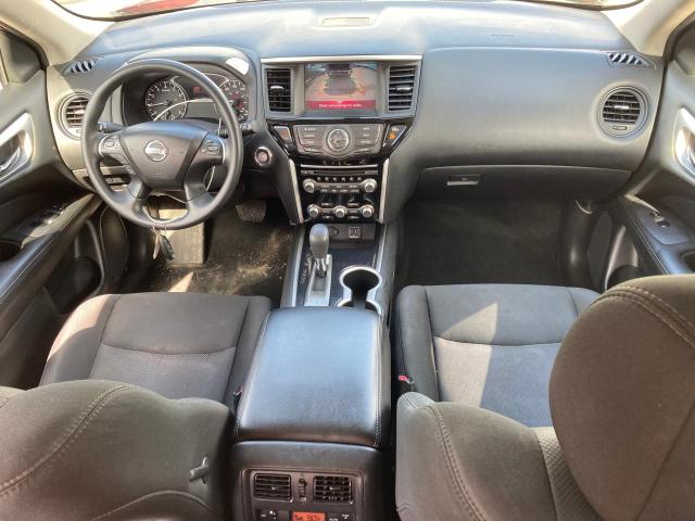 5N1DR2MN6JC658233 - 2018 NISSAN PATHFINDER S BURGUNDY photo 8