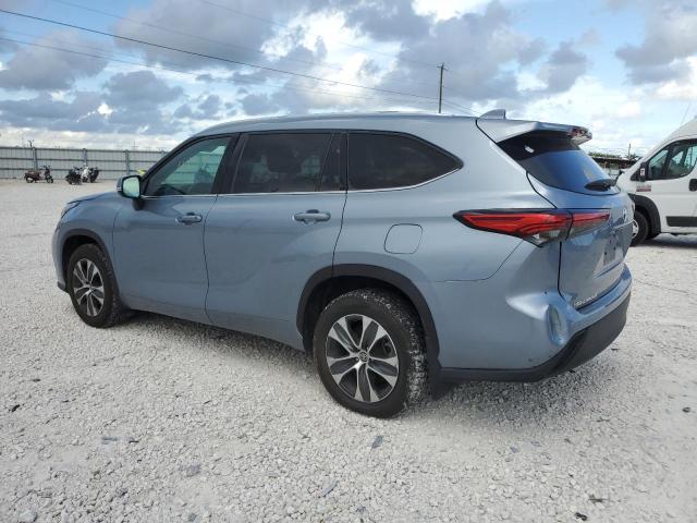 5TDGZRAH3MS054733 - 2021 TOYOTA HIGHLANDER XLE Gümüş foto 2