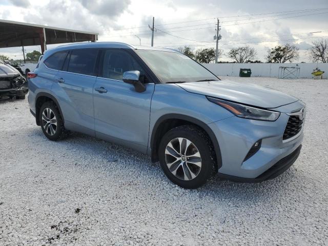 5TDGZRAH3MS054733 - 2021 TOYOTA HIGHLANDER XLE Gümüş foto 4