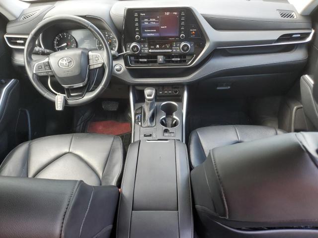 5TDGZRAH3MS054733 - 2021 TOYOTA HIGHLANDER XLE Gümüş foto 8