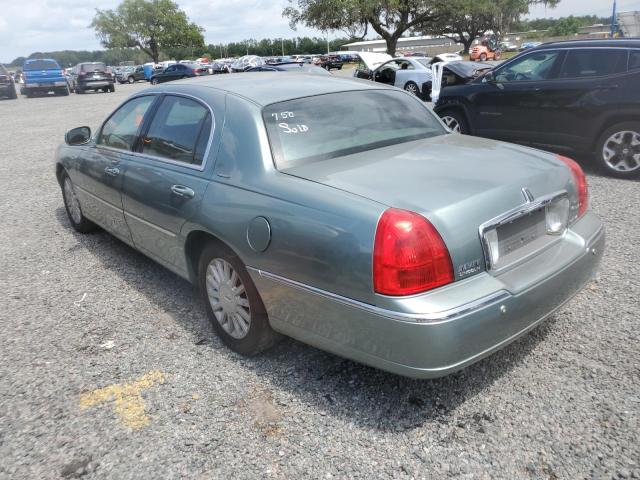 1LNHM81WX4Y606823 - 2004 LINCOLN TOWN CAR EXECUTIVE GREEN photo 2