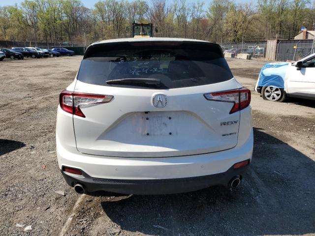 5J8TC2H77KL015017 - 2019 ACURA RDX ADVANCE WHITE photo 6