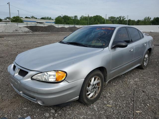 1G2NE52F24M596110 - 2004 PONTIAC GRAND AM SE SILVER photo 1