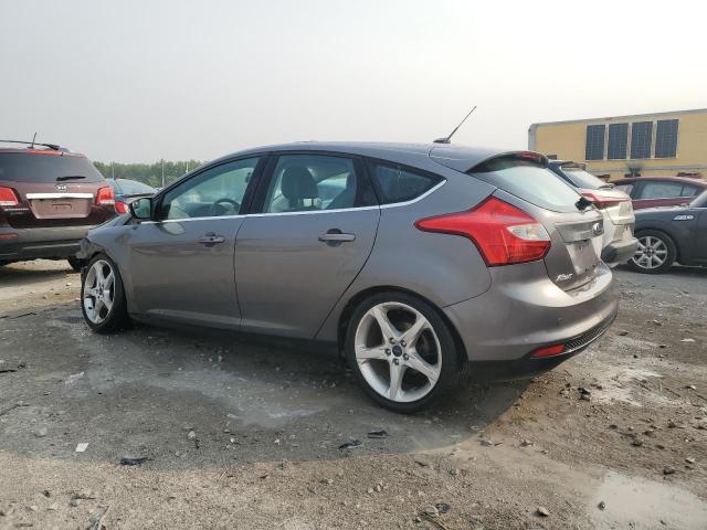 1FADP3N28EL383903 - 2014 FORD FOCUS TITANIUM GRAY photo 2