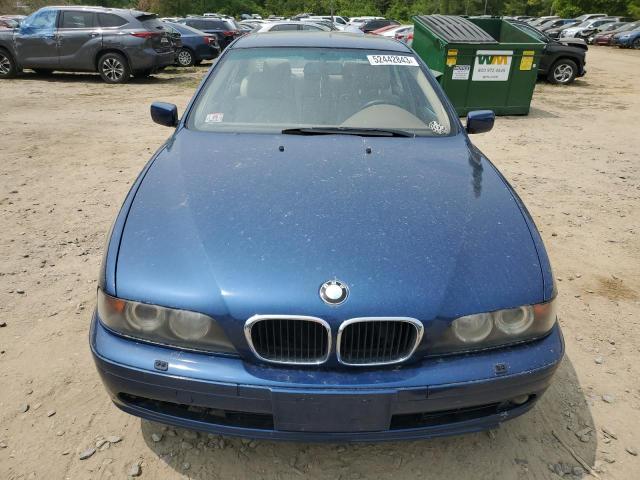WBADT43452GY40300 - 2002 BMW 5 SERIES I AUTOMATIC BLUE photo 5