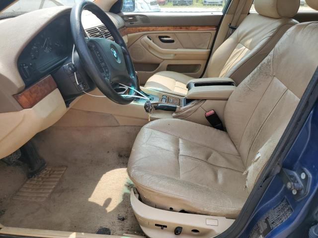 WBADT43452GY40300 - 2002 BMW 5 SERIES I AUTOMATIC BLUE photo 7
