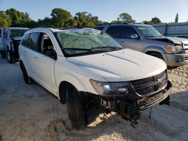 3C4PDCBB1HT570252 - 2017 DODGE JOURNEY SXT WHITE photo 1