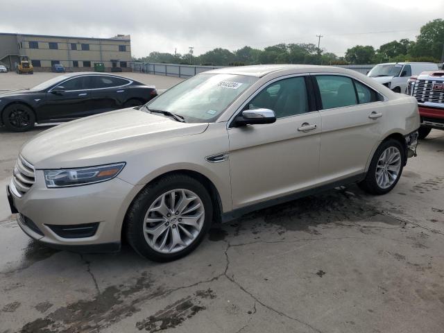 1FAHP2F85JG143791 - 2018 FORD TAURUS LIMITED BEIGE photo 1