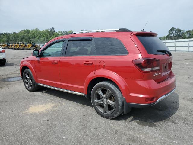 3C4PDCGB7GT107636 - 2016 DODGE JOURNEY CROSSROAD RED photo 2