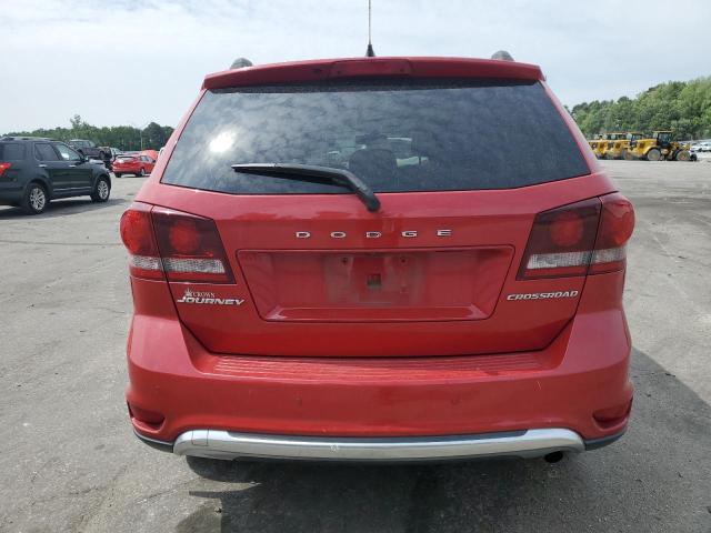 3C4PDCGB7GT107636 - 2016 DODGE JOURNEY CROSSROAD RED photo 6