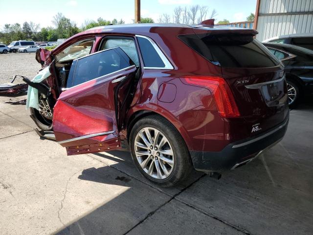 1GYKNFRS6HZ111591 - 2017 CADILLAC XT5 PLATIN MAROON photo 3