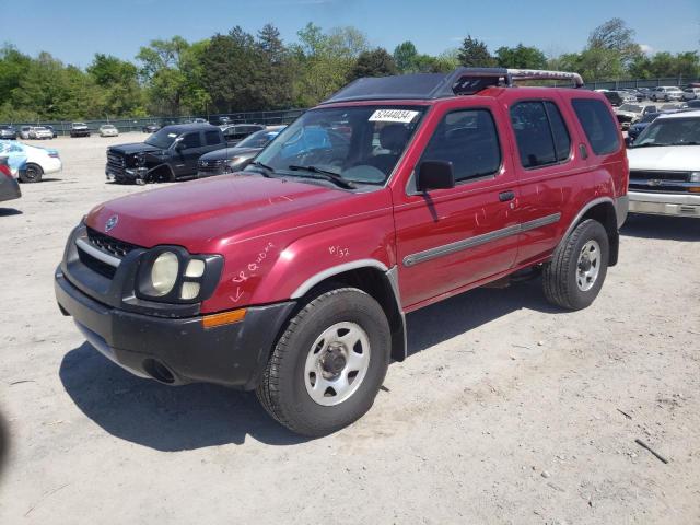 5N1DD28T23C696973 - 2003 NISSAN XTERRA XE RED photo 1