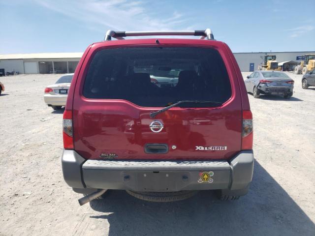 5N1DD28T23C696973 - 2003 NISSAN XTERRA XE RED photo 6