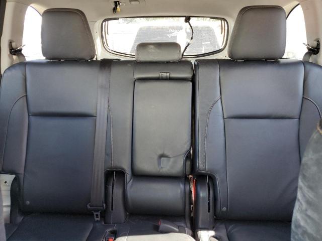 5TDJKRFH1FS098090 - 2015 TOYOTA HIGHLANDER XLE WHITE photo 10