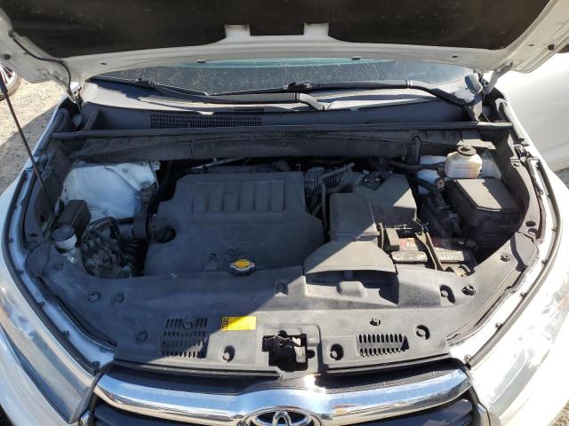 5TDJKRFH1FS098090 - 2015 TOYOTA HIGHLANDER XLE WHITE photo 12