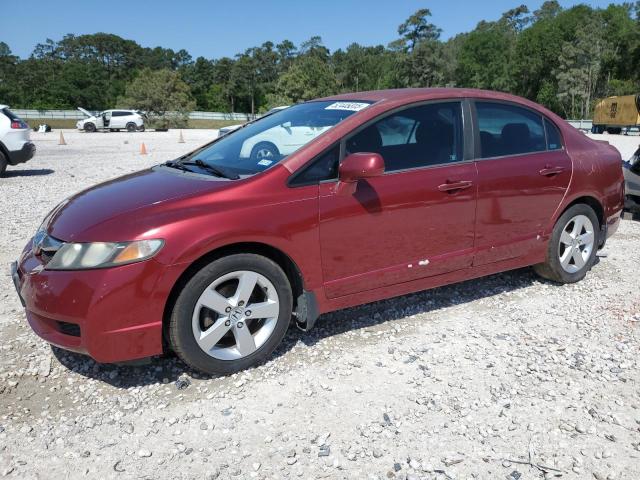 2HGFA16679H349918 - 2009 HONDA CIVIC LX-S მუქწითელი ფოტო 1