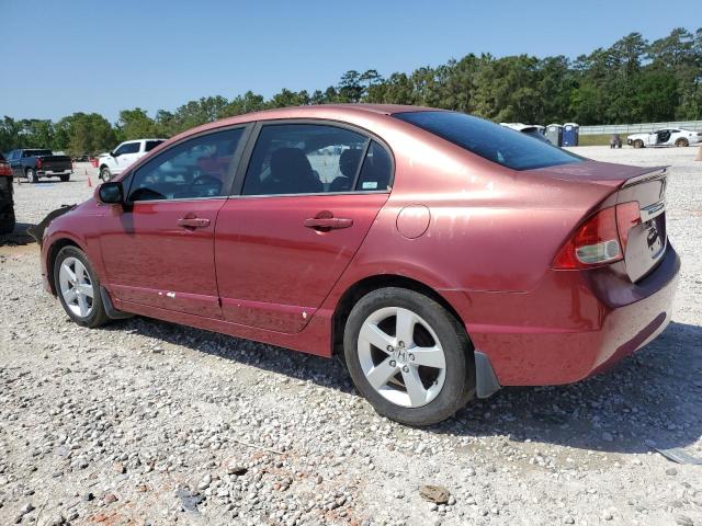 2HGFA16679H349918 - 2009 HONDA CIVIC LX-S მუქწითელი ფოტო 2