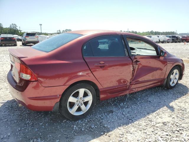 2HGFA16679H349918 - 2009 HONDA CIVIC LX-S მუქწითელი ფოტო 3