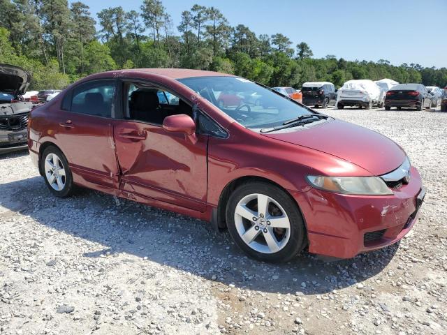 2HGFA16679H349918 - 2009 HONDA CIVIC LX-S მუქწითელი ფოტო 4