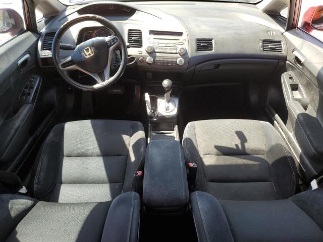 2HGFA16679H349918 - 2009 HONDA CIVIC LX-S მუქწითელი ფოტო 8