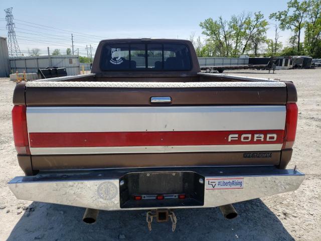 2FTJW35G8PCA43272 - 1993 FORD F350 BROWN photo 6