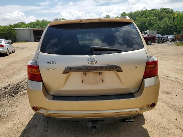 JTEDS43A982032948 - 2008 TOYOTA HIGHLANDER SPORT TAN photo 6