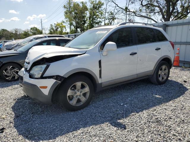 3GNAL1EK0ES590395 - 2014 CHEVROLET CAPTIVA LS WHITE photo 1