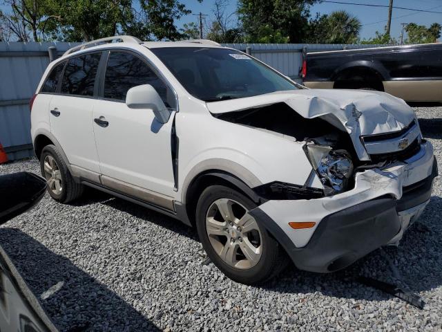 3GNAL1EK0ES590395 - 2014 CHEVROLET CAPTIVA LS WHITE photo 4