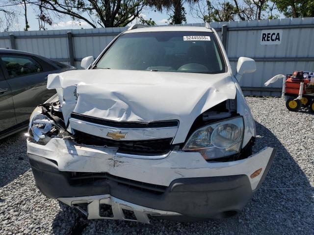 3GNAL1EK0ES590395 - 2014 CHEVROLET CAPTIVA LS WHITE photo 5