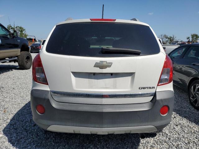 3GNAL1EK0ES590395 - 2014 CHEVROLET CAPTIVA LS WHITE photo 6
